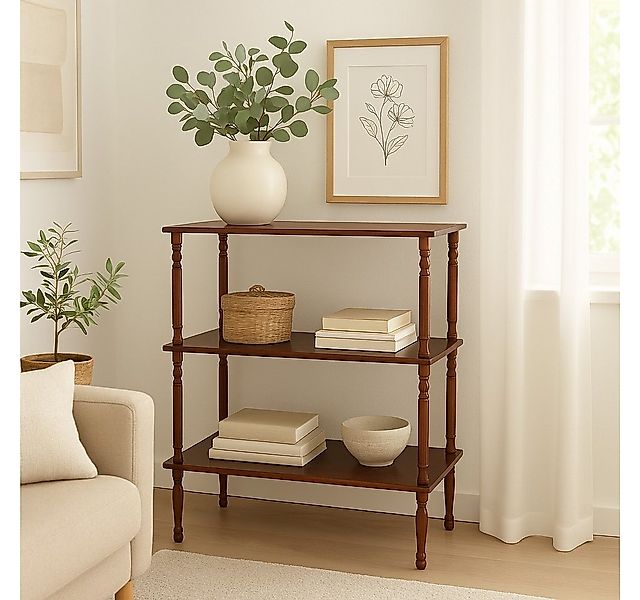 moebel-direkt-online Standregal Stilvolles Regal mit drei Ablageböden günstig online kaufen