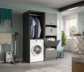 welltime Wäscheschrank FALAS, TOPSELLER!, Höhe 195 günstig online kaufen
