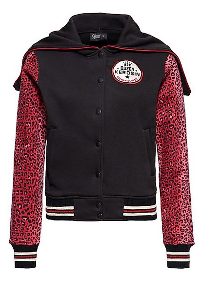 QueenKerosin Collegejacke Rock'n'Roll Rebel Queen (1-St) Kapuze mit Reißver günstig online kaufen