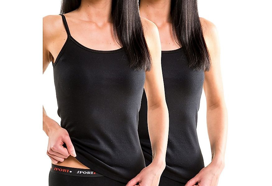 HERMKO Achseltop 61560 (Pack, 2er) Träger Top, Sportunterhemd schnelltrockn günstig online kaufen
