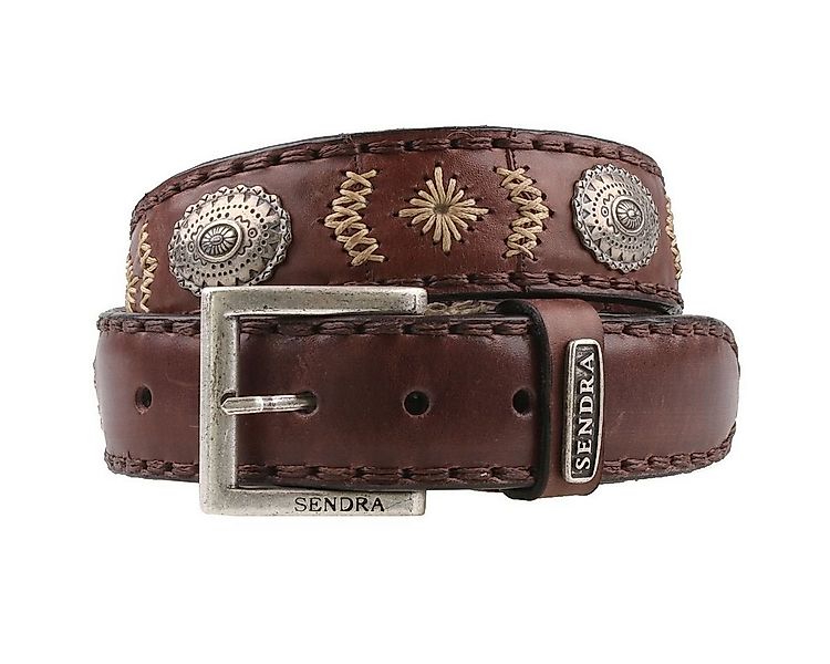 Sendra Boots Ledergürtel 8535-braun günstig online kaufen