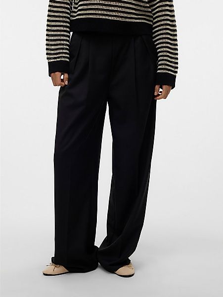 Vero Moda Anzughose VMHAILEY HW WIDE PLEAT PANT NOOS Hose mit weitem Beinsc günstig online kaufen