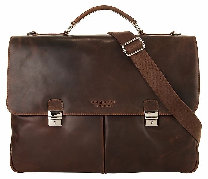 bugatti Aktentasche "ROMANO" echt Leder günstig online kaufen