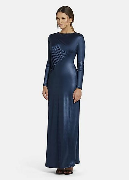 Nicowa Abendkleid EWELIO (1-tlg) aus Metallic-Jersey mit diagonaler Raffung günstig online kaufen