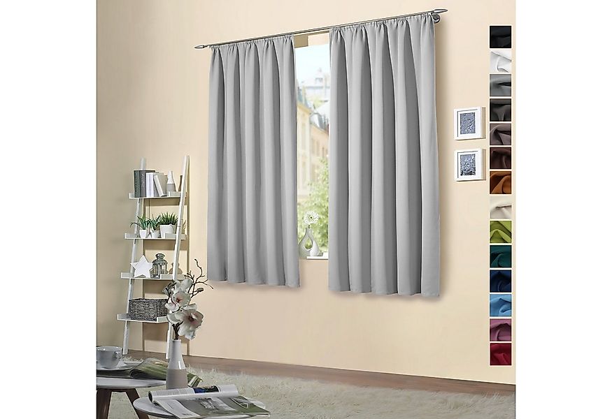 heimtexland Verdunkelungsvorhang Verdunklungsgardinen Thermo Vorhänge blick günstig online kaufen