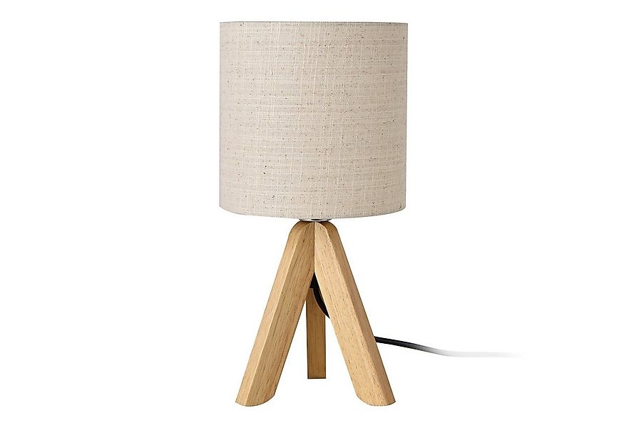 lux.pro Tischleuchte, ohne Leuchtmittel, »Koblenz« Tischlampe Tripod beige günstig online kaufen