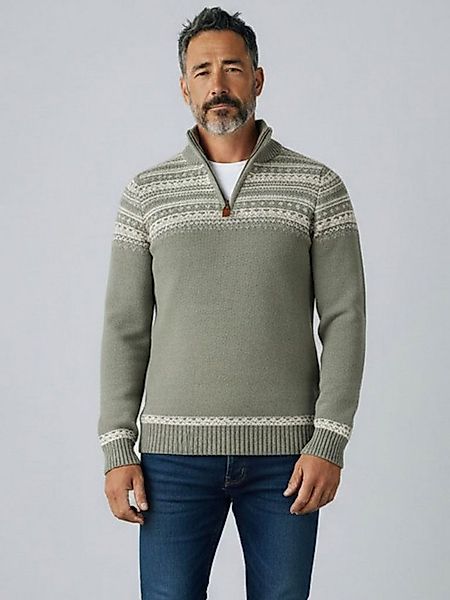 tomBrook Norwegerpullover 80895 Herren Troyer mit Norweger-Strick-Muster - günstig online kaufen
