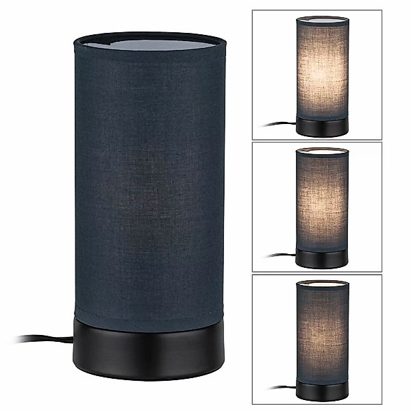 Paulmann "Tischleuchte Pia E14 max. 25W Schwarz matt" günstig online kaufen