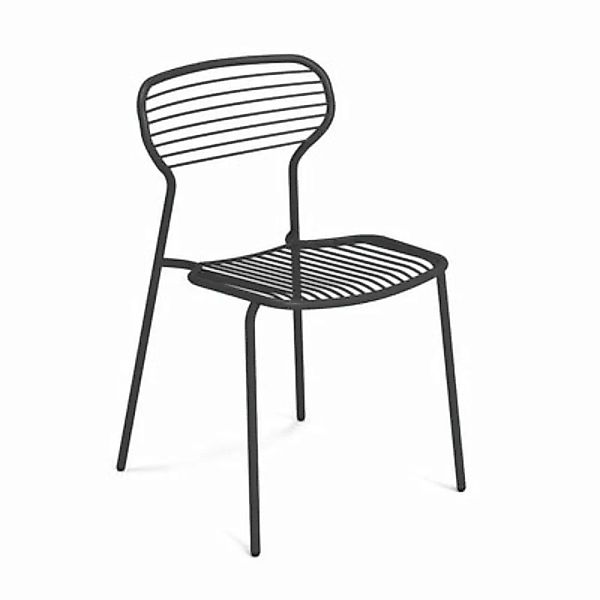 Stapelbarer Stuhl Apero metall / Stahl - Emu - Metall günstig online kaufen
