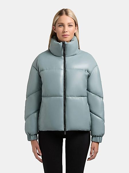 khujo Steppjacke "Khalia" ohne Kapuze Gesteppte Damen Winterjacke in Ledero günstig online kaufen