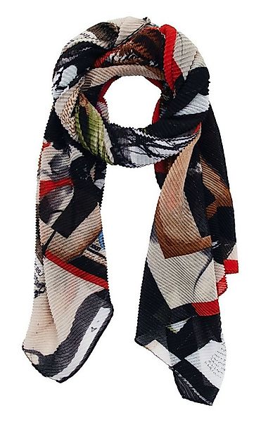 Desigual Modetuch Newspaper Lacro Rectangle Foulard günstig online kaufen