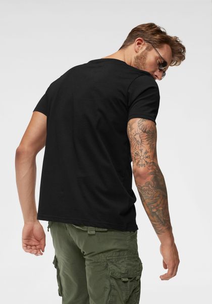 Alpha Industries Rundhalsshirt "BASIC T SMALL LOGO" günstig online kaufen