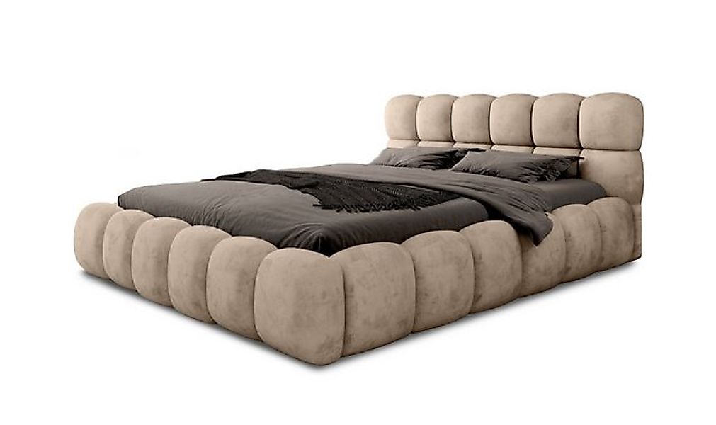 Fun Möbel Polsterbett Schlafzimmerbett Bett AURELIA günstig online kaufen