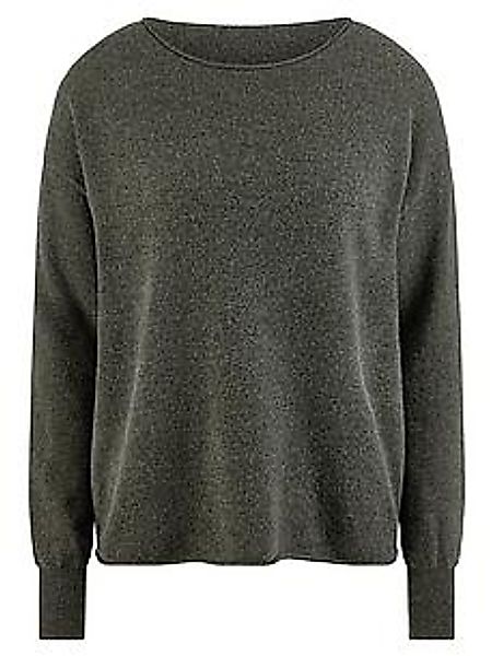 Pullover U-Boot-Ausschnitt Peter Hahn grün günstig online kaufen