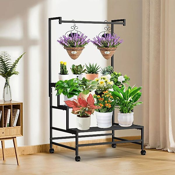 Sunicol Pflanzentreppe 6 Etagen Metall Blumenständer günstig online kaufen