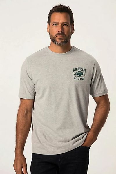 JP1880 T-Shirt T-Shirt Workwear Halbarm Bison Rückenprint günstig online kaufen
