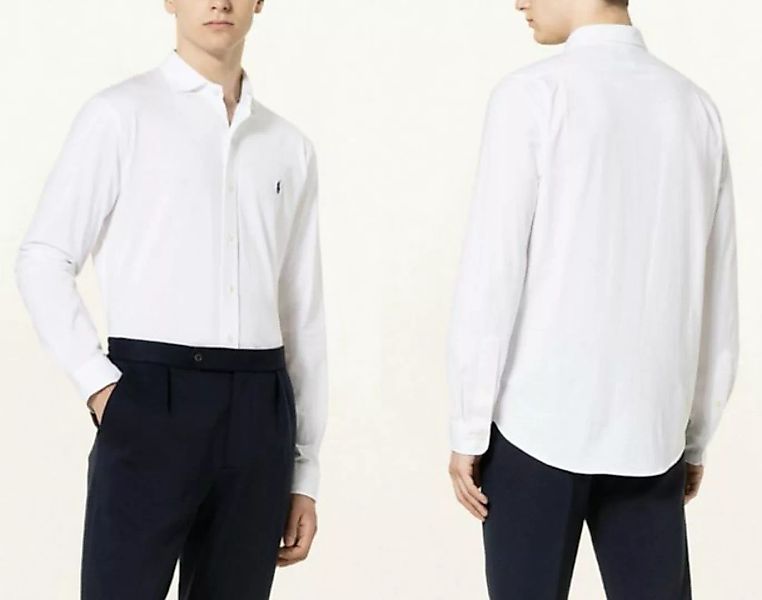 Ralph Lauren Langarmhemd POLO RALPH LAUREN KNIT DRESS Shirt Kent Hemd Slim günstig online kaufen