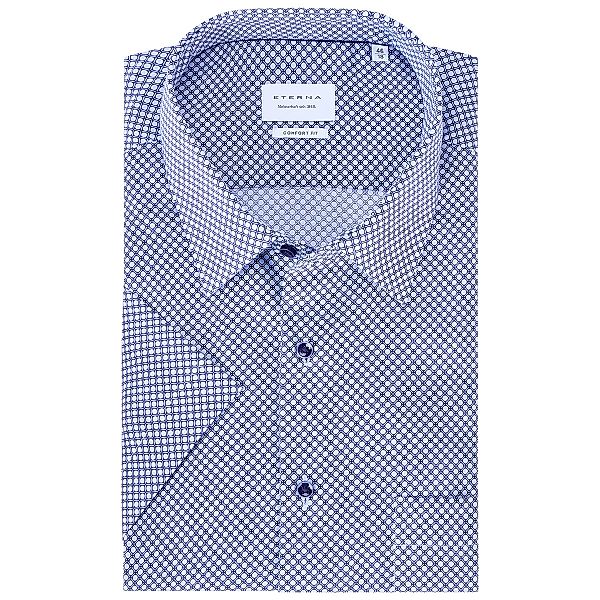 ETERNA Businesshemd, kurzarm, bügelfrei Farbe blau Größe: 54 günstig online kaufen