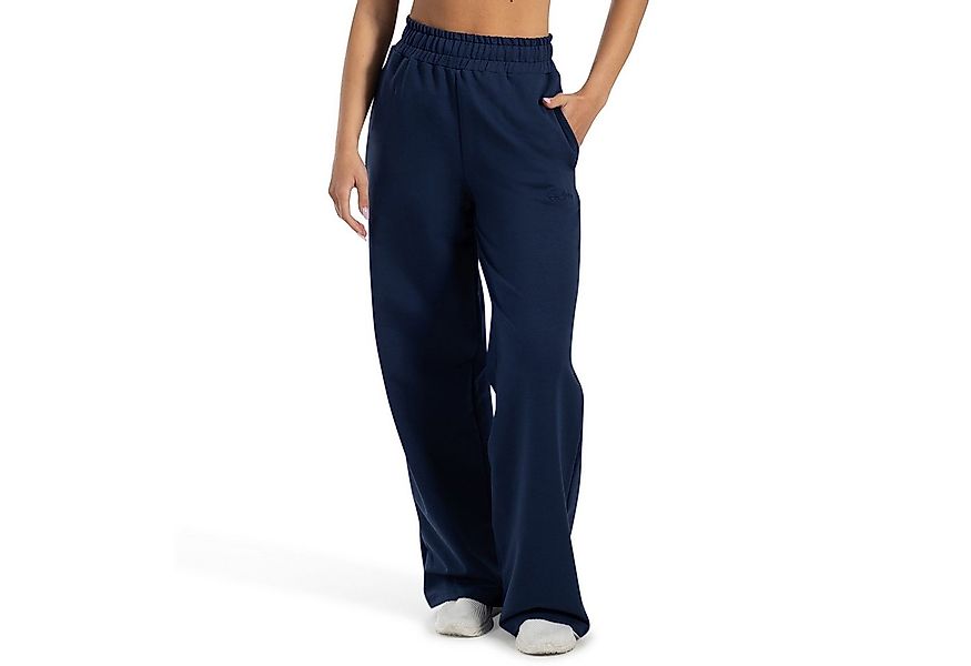 Smilodox Jogginghose Kanya, Baumwollhose, Baggy Fit, Weites Bein für Gym & günstig online kaufen