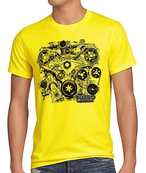 style3 T-Shirt Turbo Vintage muscle car auto mustang motor us werkstatt tun günstig online kaufen