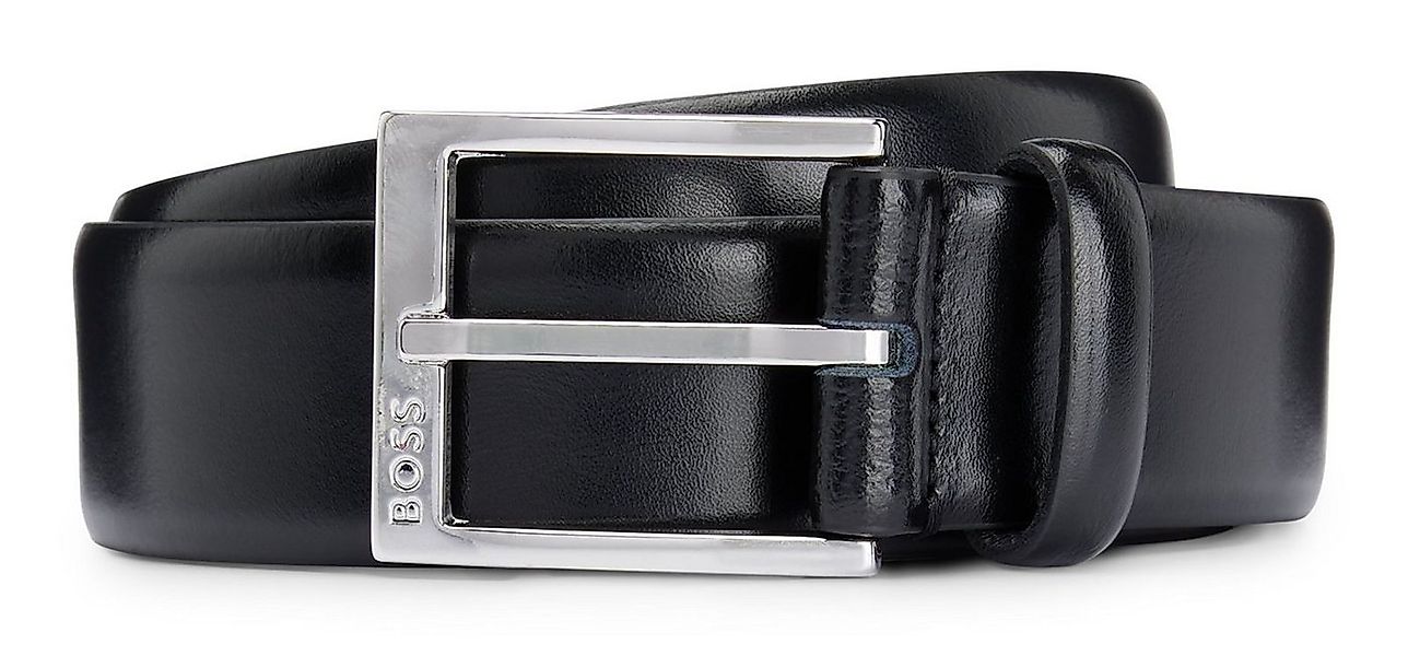 BOSS Ledergürtel Elloy Sz35 Leather Belt aus echtem Rindsleder günstig online kaufen