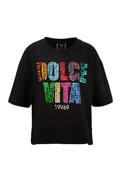 19V69 ITALIA T-Shirt PETONIA SEQUINS mit günstig online kaufen