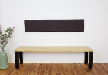 Lycce Kopfstütze Wandkissen L 115cm Kunstleder günstig online kaufen
