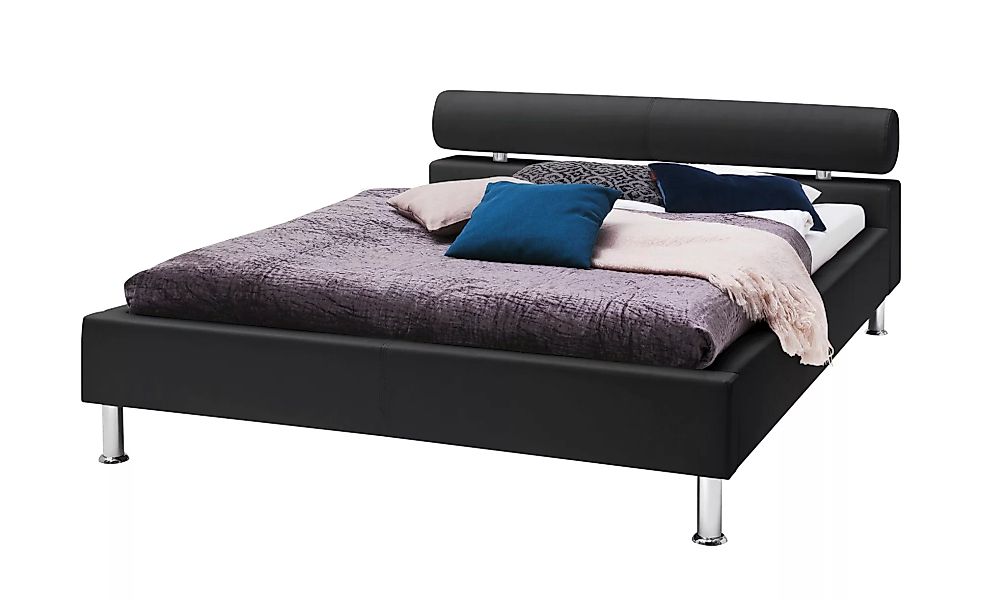 Polsterbett - schwarz - 156 cm - 73 cm - 229 cm - Betten > Doppelbetten - M günstig online kaufen