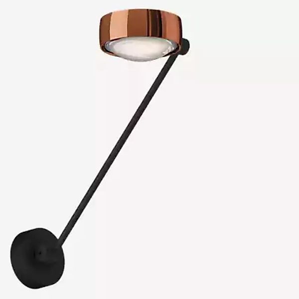 Occhio Sento Parete Singolo 40 Up E Wandleuchte LED, Kopf rosegold/Body sch günstig online kaufen