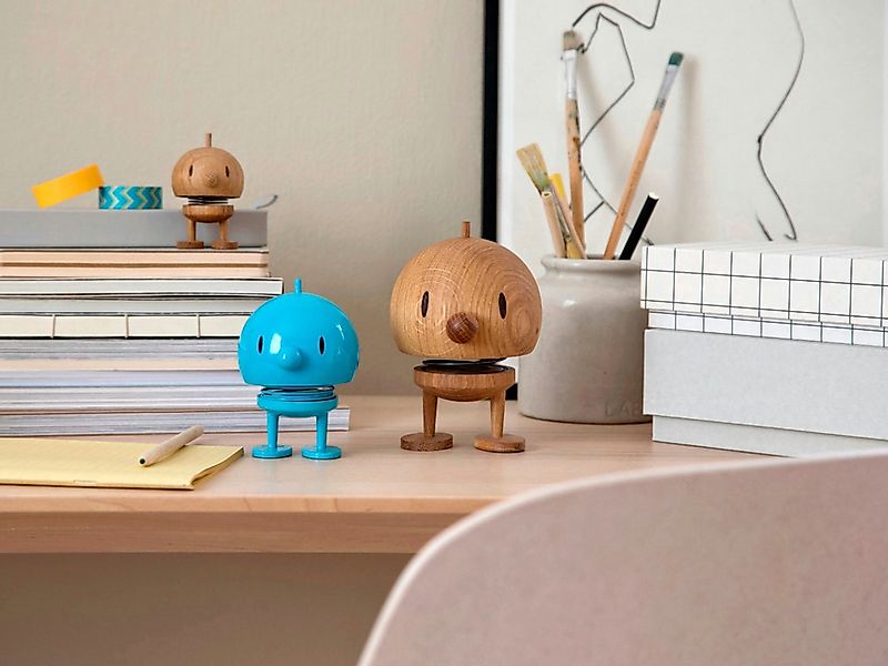 HOPTIMIST Dekofigur Bumble M oak 10,5cm günstig online kaufen