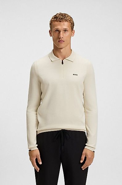 BOSS GREEN Strickpullover KN Ever-X PL mit Reißverschluss, regular fit, ton günstig online kaufen