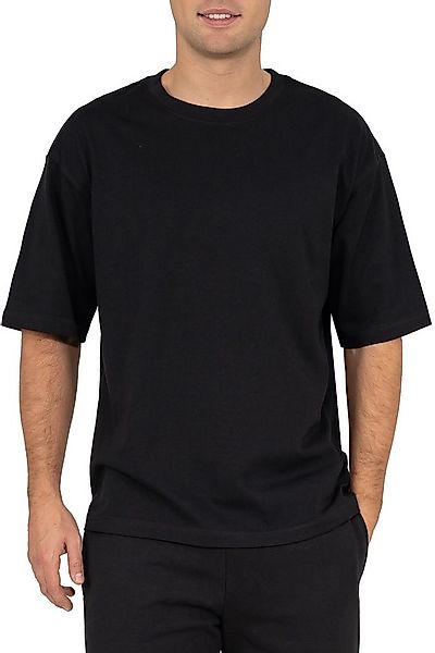 Reichstadt T-Shirt Kurzarm Rundhals Shoulder Drop Herren T-Shirt 25RS071 in günstig online kaufen