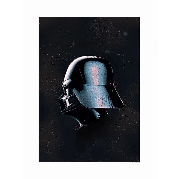 Disney Poster Star Wars Vader Schwarz 30 x 40 cm 610203 günstig online kaufen