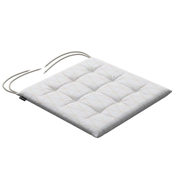 Stuhlkissen Jonas mit Bindeschnur, creme-beige, 40 x 40 x 3,5 cm, Sunny (14 günstig online kaufen