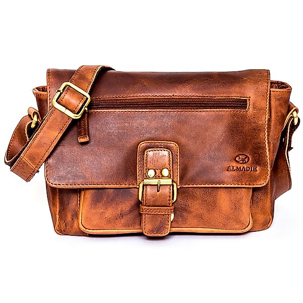 ALMADIH Schultertasche Leder Damen KIM Ledertasche günstig online kaufen