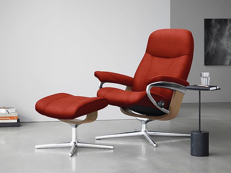 Stressless® Relaxsessel »Consul«, (Set, Relaxsessel mit Hocker), mit Hocker günstig online kaufen