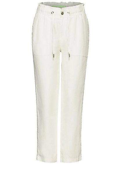 STREET ONE Paperbag-Hose mit gewelltem Bund günstig online kaufen