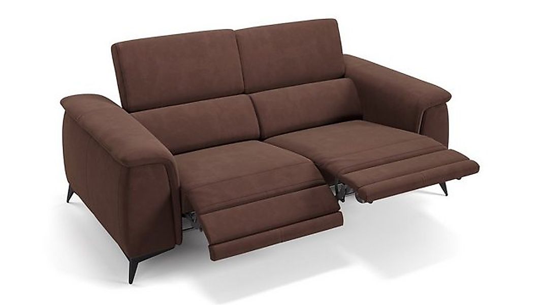 Sofanella 2-Sitzer Stoff LIVORNO, Relaxsofa, Designsofa, Designer Couch, It günstig online kaufen
