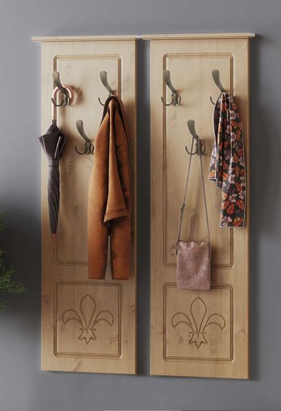 Home affaire Garderobenpaneel Lille 2 Wandpaneele günstig online kaufen