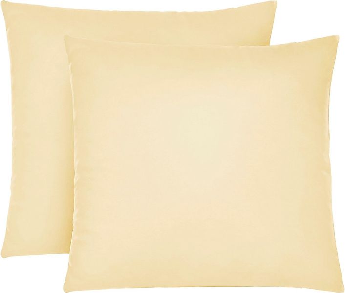 Biberna Kissenbezug Michi Feinjersey mit Reißverschluss, (2 Stück), verschi günstig online kaufen
