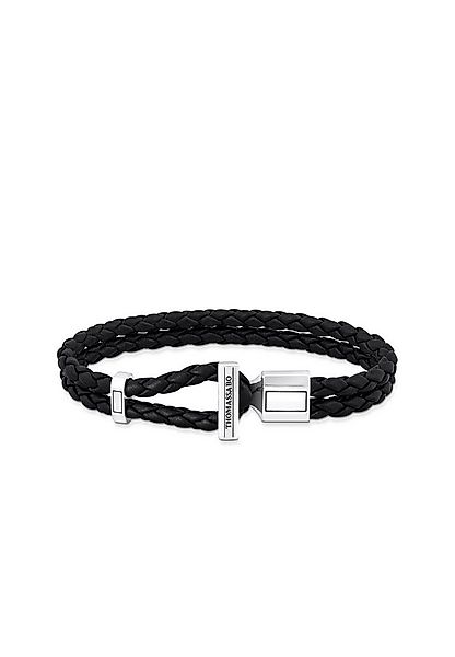 THOMAS SABO Armband Armband Doppelt Geflochtenes Leder Schwarz (Set) günstig online kaufen