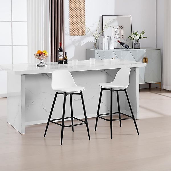 Klihome Barhocker (4 St), hoher Hocker günstig online kaufen