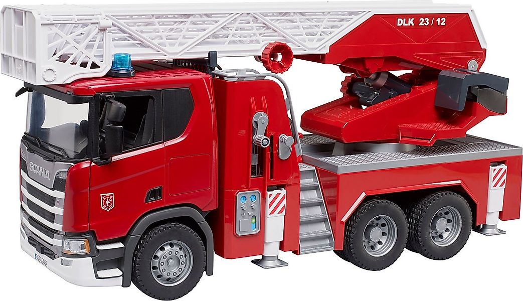Bruder® Spielzeug-Feuerwehr Scania Super 560R Feuerwehr Drehleiter W.Pumpe günstig online kaufen