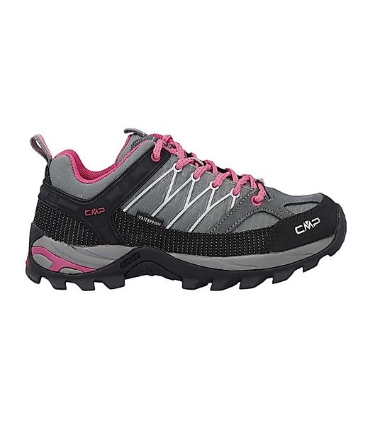 CMP Rigel Low WP (Trekking, wasserdicht) grau/fuchsia Damen Wanderschuh günstig online kaufen