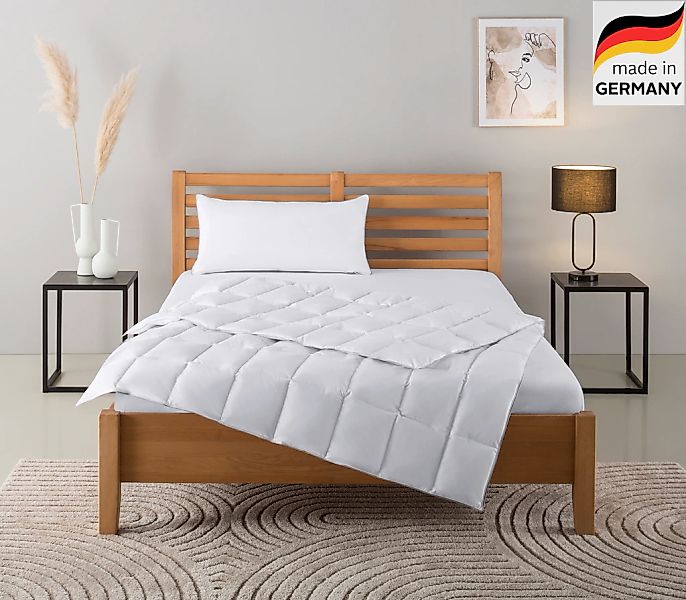 OTTO home Daunenbettdecke + Kopfkissen "TAMINS, Bettdecke 135x200 cm und 15 günstig online kaufen