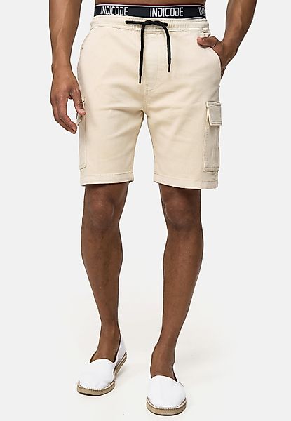 Indicode Jeansshorts Rudi aus elastischer Baumwoll-Qualität günstig online kaufen