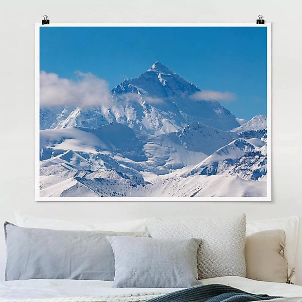 Poster - Querformat Mount Everest günstig online kaufen