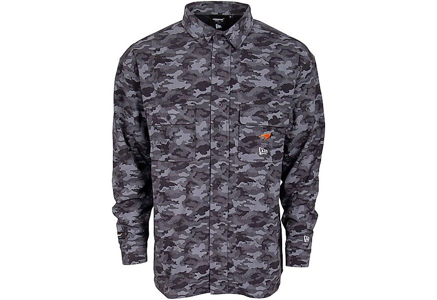 McLaren Langarmhemd F1 New Era Hemd Graphic Schriftzug und Logo auf dem Rüc günstig online kaufen