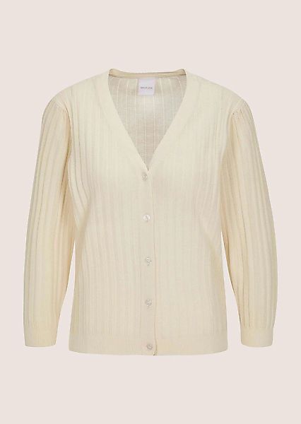 MADELEINE Strickjacke "Strickjacke Eleganter Feinstrick-Cardigan mit Plisse günstig online kaufen