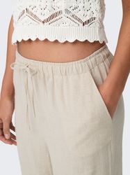 ONLY Schlupfhose ONLSIESTA MW PULL-UP LINEN günstig online kaufen